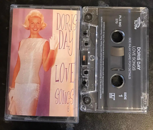 Doris Day Love Songs Album, Castle Pulse Records, PLS MC 370, Vintage Cassette Magretro