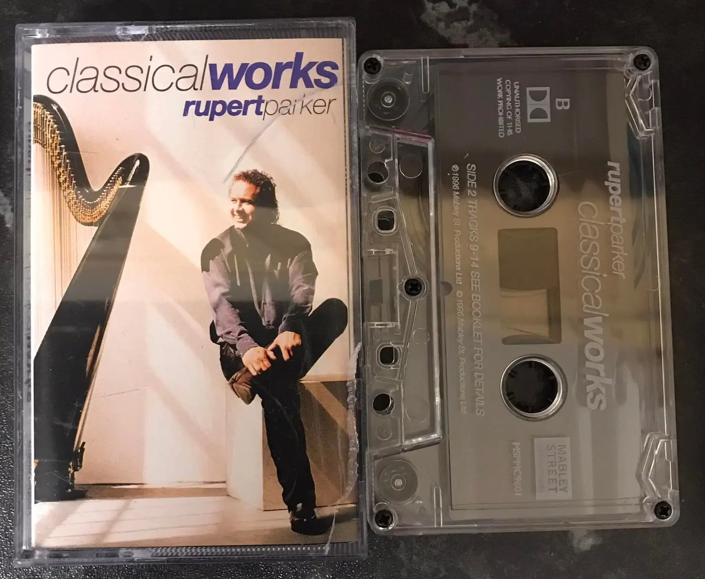 Rupert Parker, Classical Works Album, Mabley Street Productions, MSPMC9601 Magretro