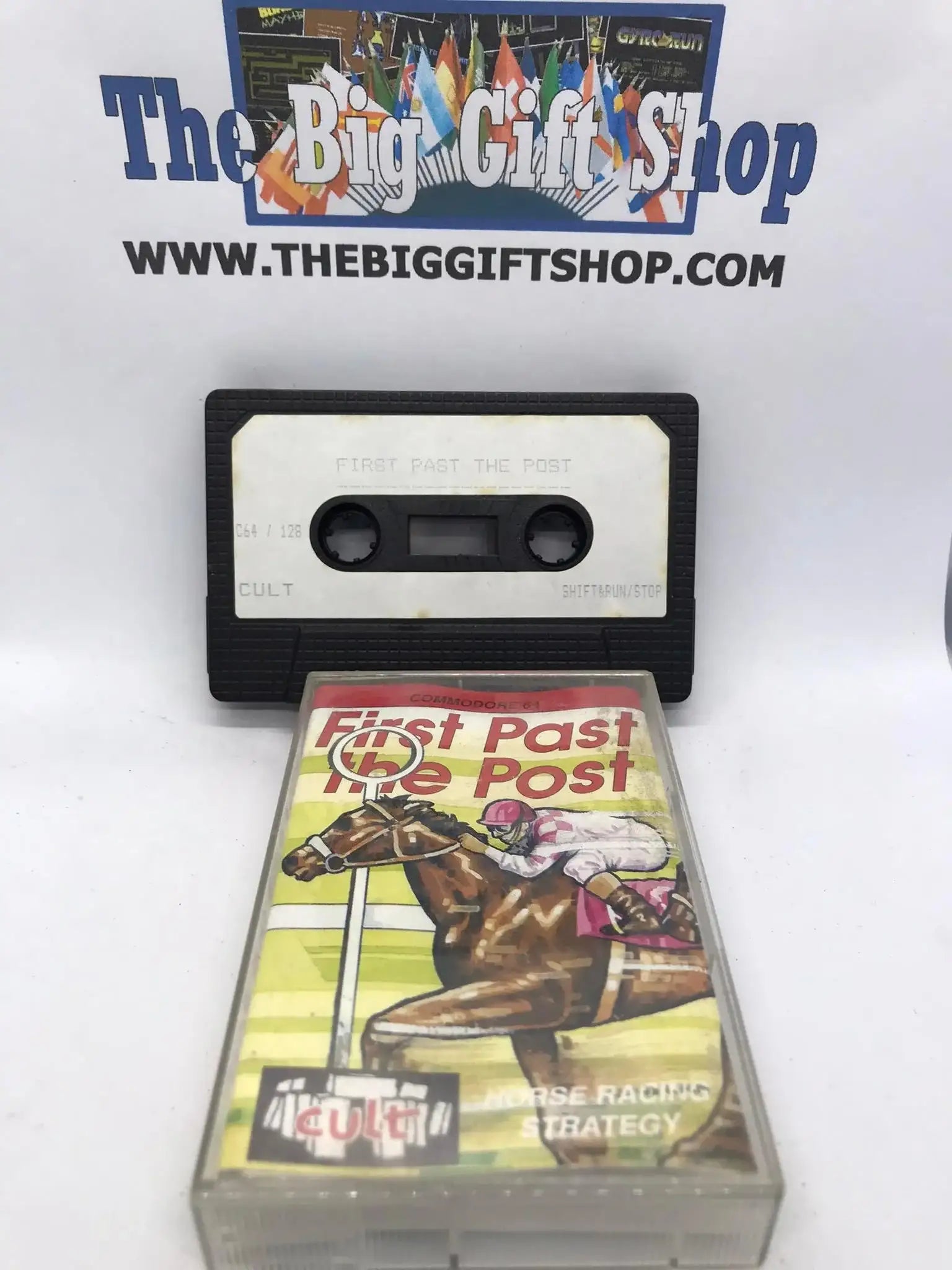First Past The Post, C64, Released by Cult games, WORKING Magretro