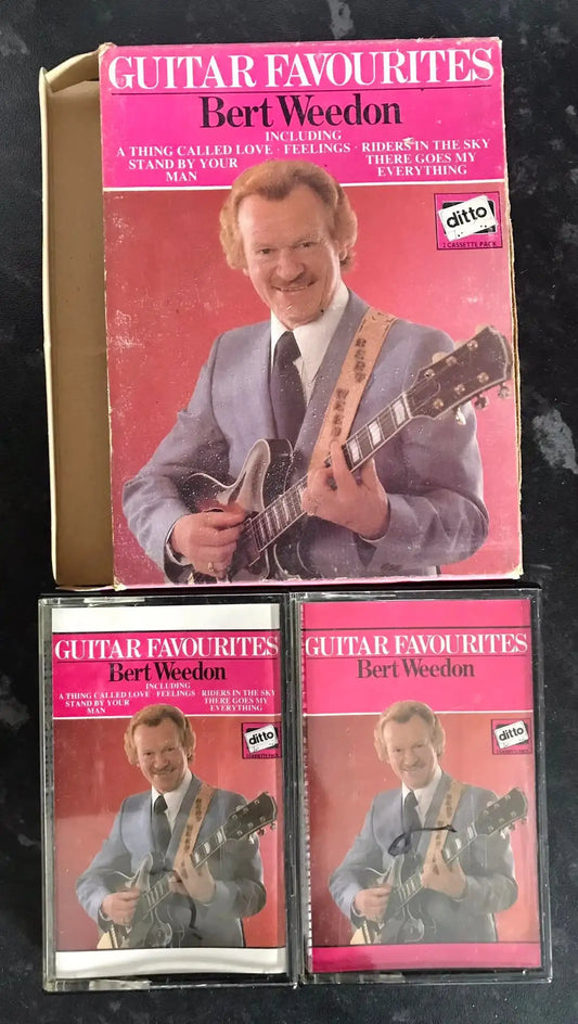 Bert Weedon, Guitar Favourites Double Album, Ditto, DTO 10072, Vintage Cassette Magretro