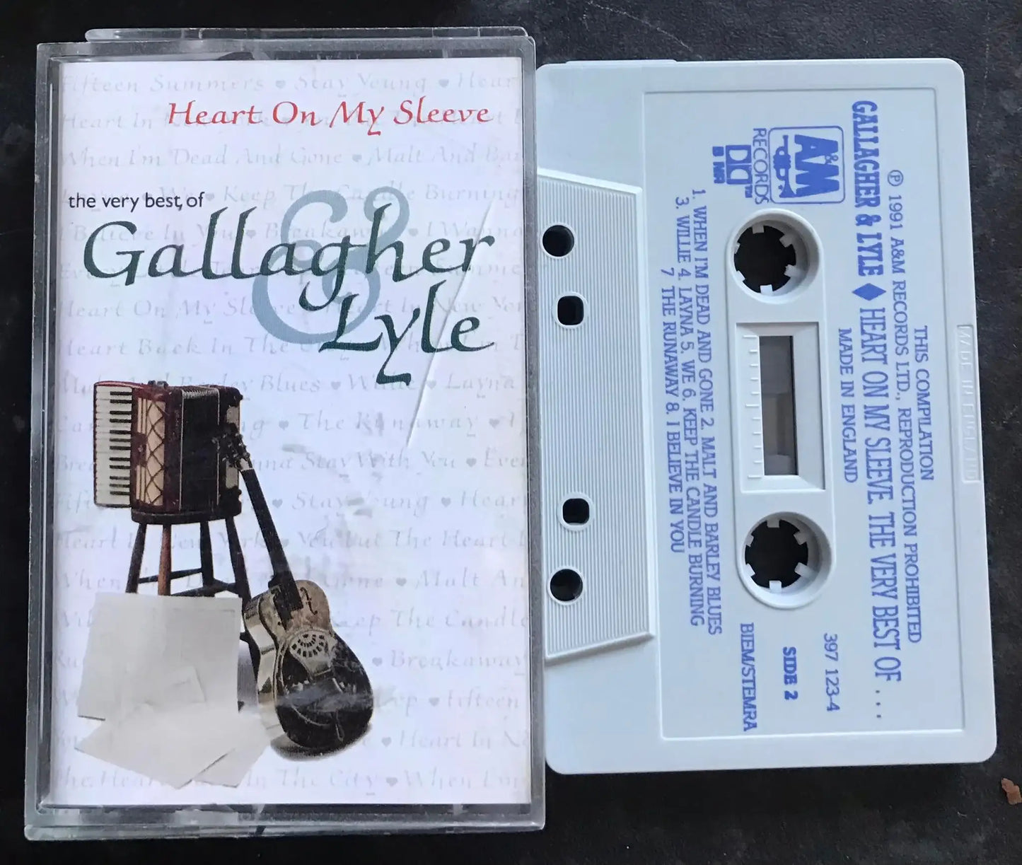The Very Best of Gallagher & Lyle, Heart on My Sleeve, A&M Records, 397 123-4 Magretro
