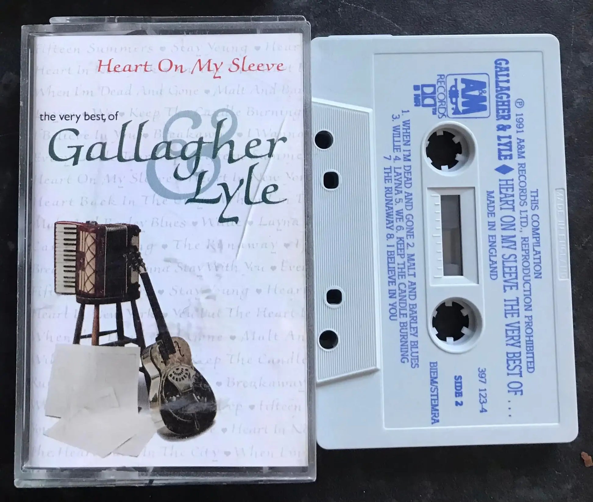 The Very Best of Gallagher & Lyle, Heart on My Sleeve, A&M Records, 397 123-4 Magretro