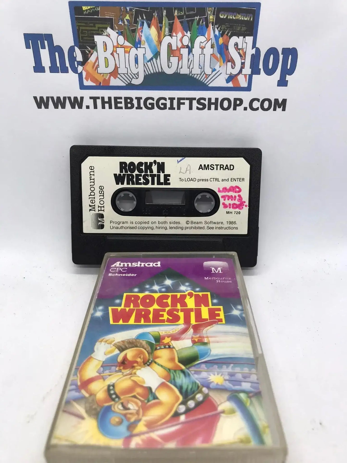 Rock 'N Wrestle, CPC 464 / 664, Released by Melbourne House Magretro