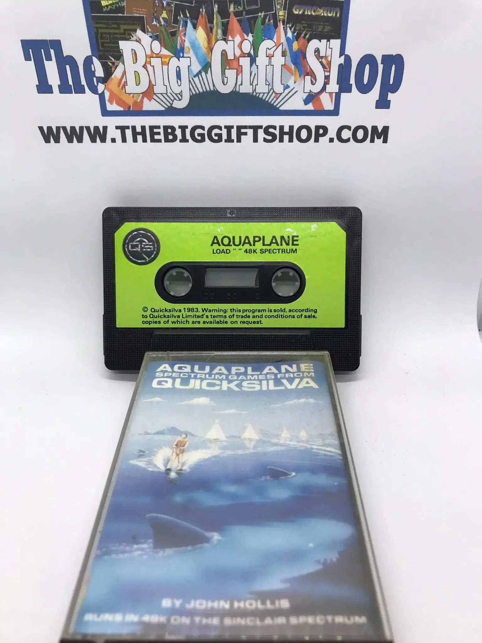 Aquaplane (Tested Working), ZX Spectrum, Released by Quicksilva Ltd Magretro