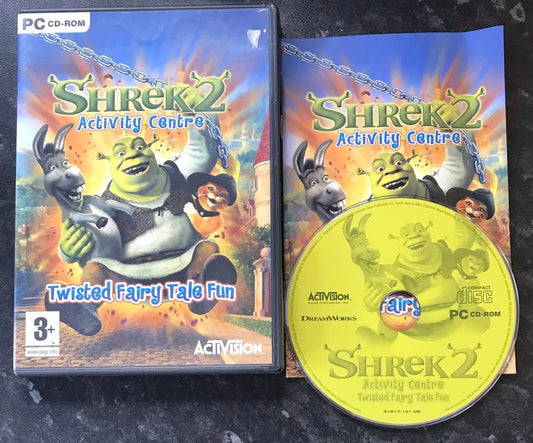 Shrek 2 Activity Centre, UK, Pal, PC Game Magretro