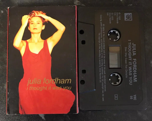 Julia Fordham, I Thought It Was You Single, Circa, YRC 90, Vintage Cassette Magretro