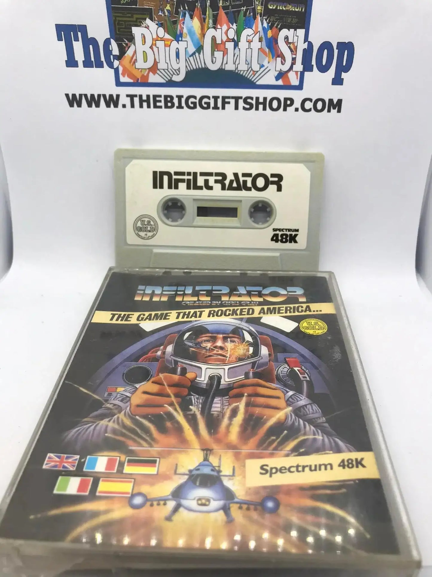 Infiltrator, ZX Spectrum by US Gold Magretro