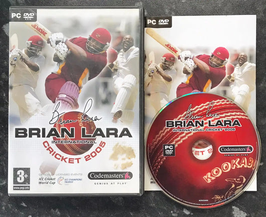 Brian Lara International Cricket 2005, DVD, PC Game Magretro