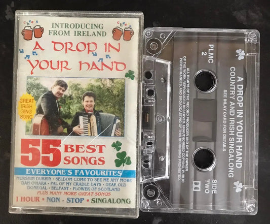 A Drop In Your Hand Album, Irish Sing Songs, PLMC 2, Vintage Cassette Magretro