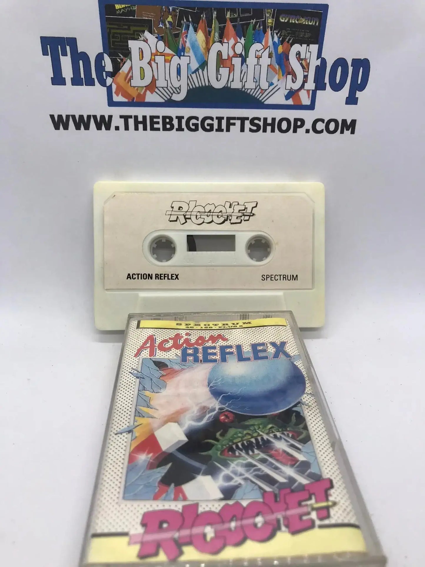 Action Reflex (Ricochet) (Tested Working), ZX Spectrum Magretro