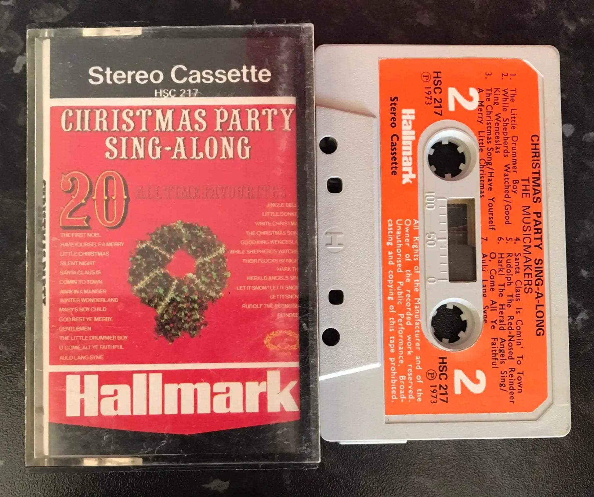 Christmas Party Sing-Along Album, 20 All Time Favourites, HSC 217 Magretro