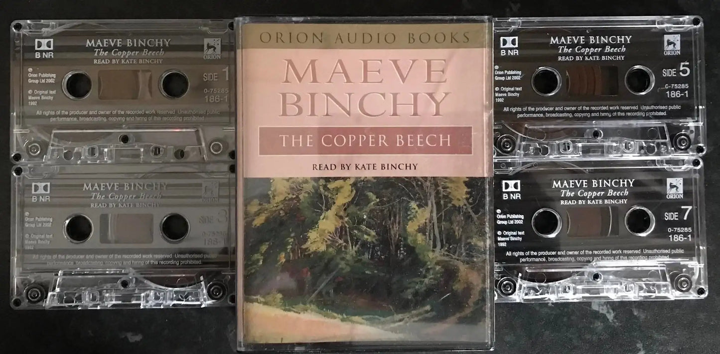 Maeve Binchy Audiobook, The Copper Beech , Vintage Cassette Magretro