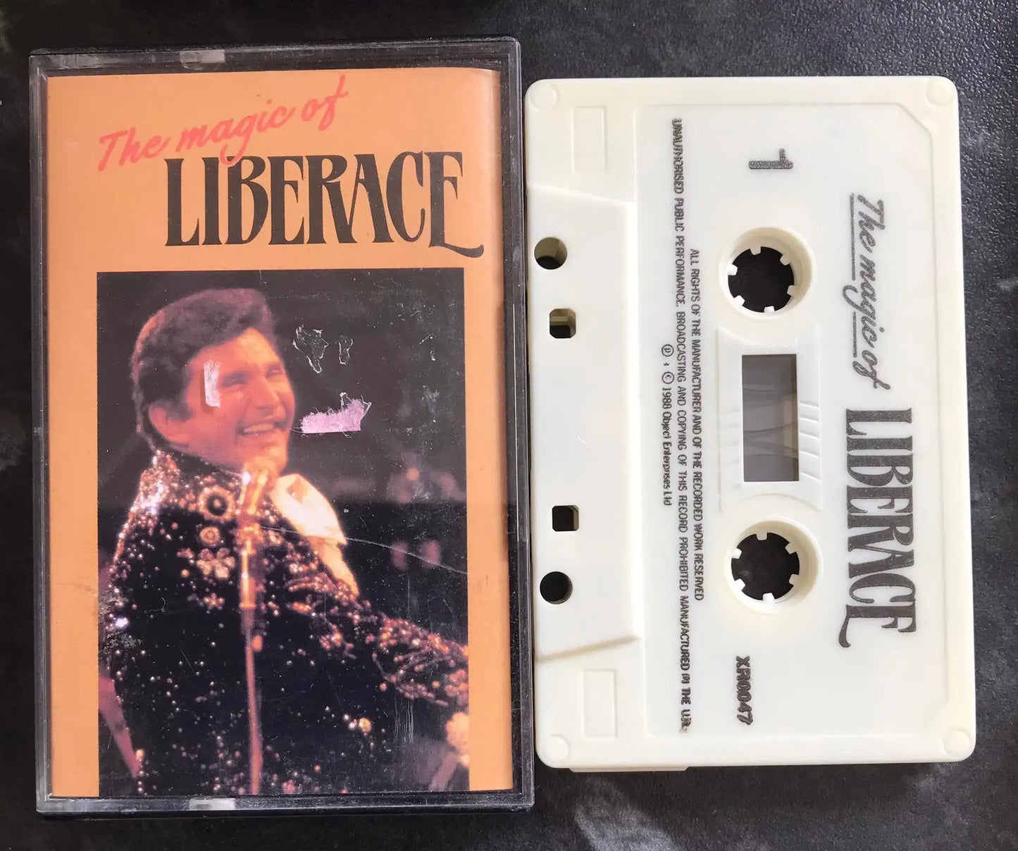 The Magic Of Liberace Album, Object Enterprises Ltd, XR0047, Vintage Cassette Magretro