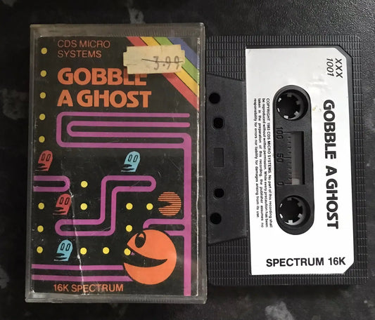 Gobble A Ghost by CDS Micro Systems, ZX Spectrum Game, Working Magretro