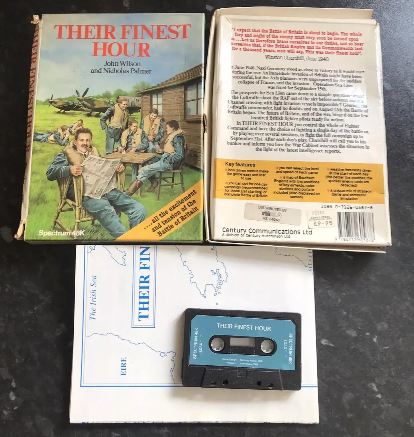 Their Finest Hour, ZX Spectrum, by Century Communications Magretro