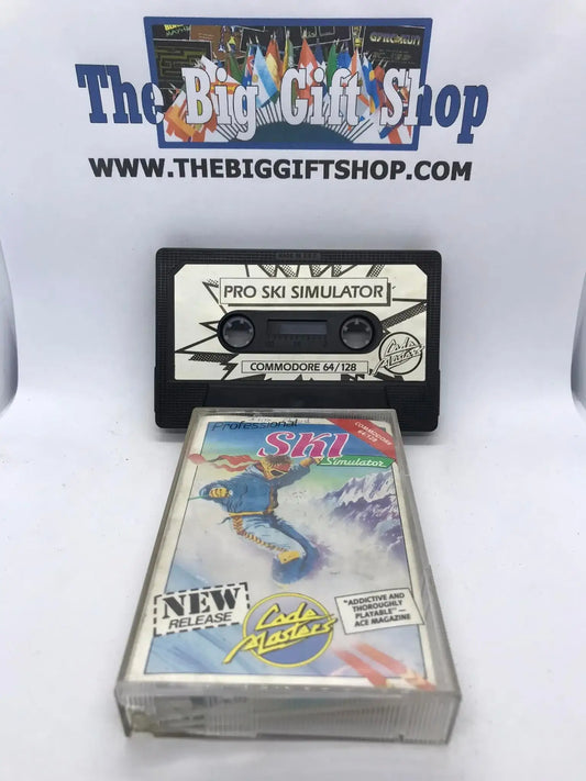Professional Ski Simulator, C64, Released by Codemasters Magretro