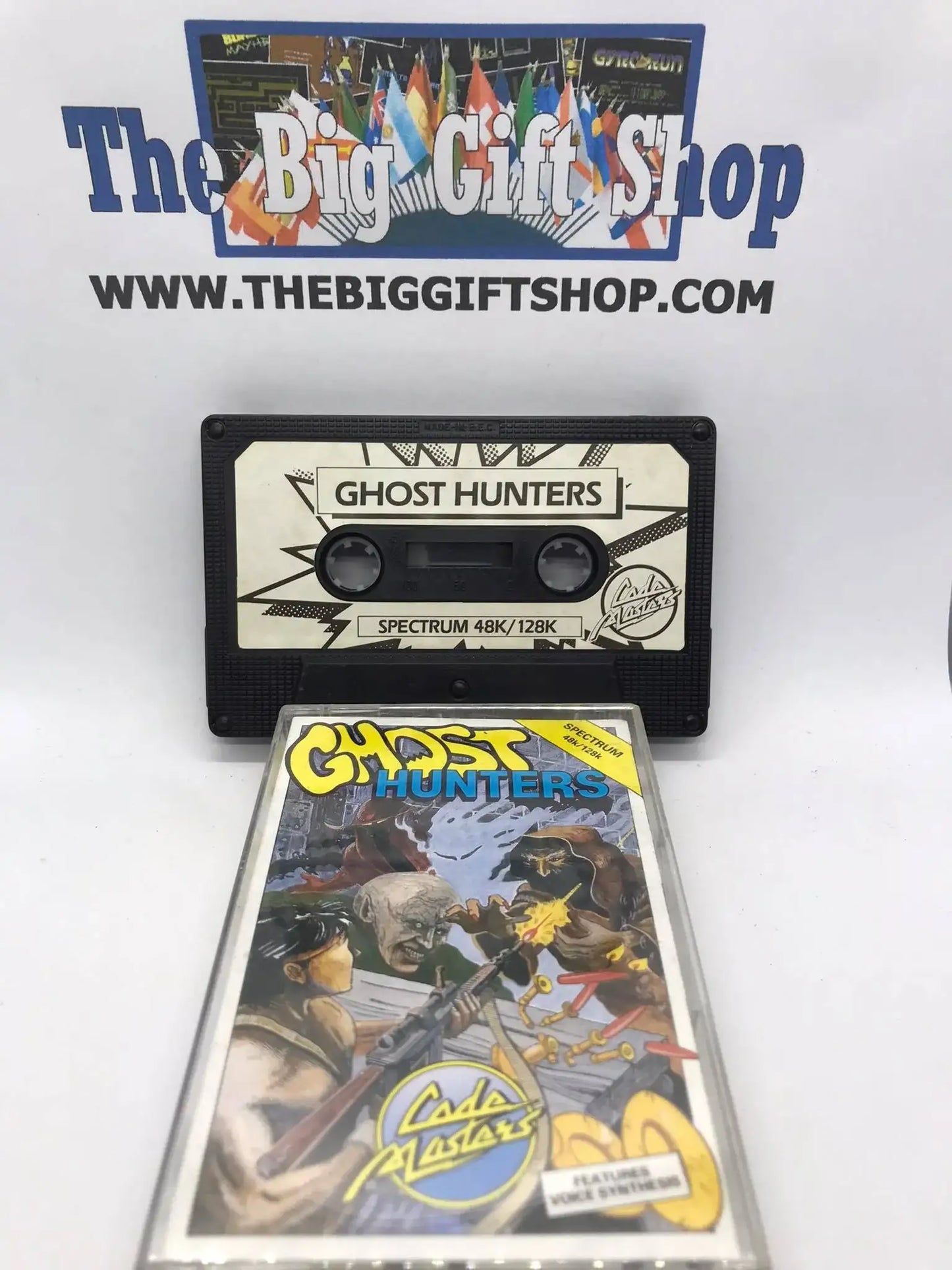 Ghost Hunters (Tested and Working), ZX Spectrum, Codemasters Magretro