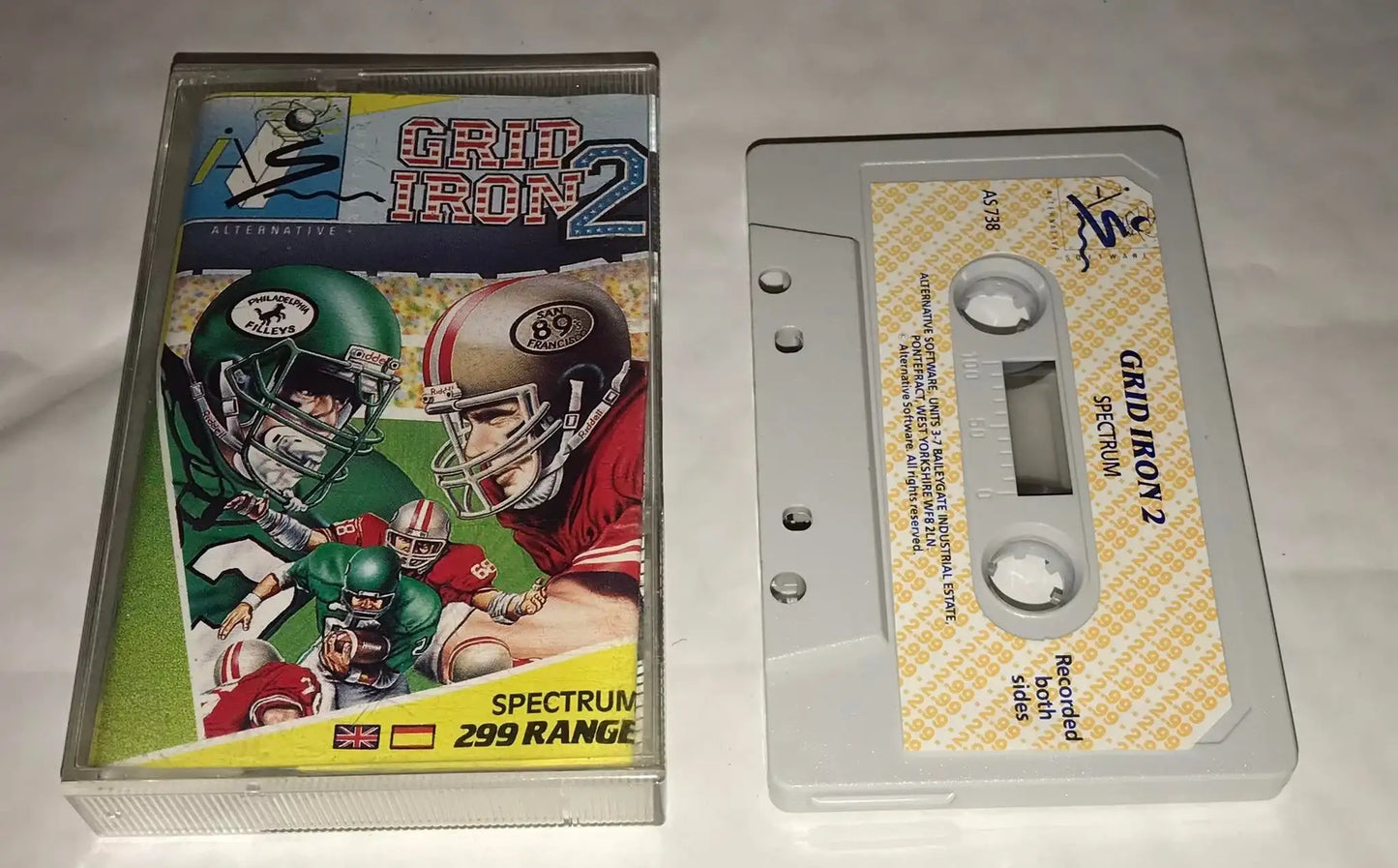 Grid Iron 2, ZX Spectrum, by Alternative Software (RARE), Working Magretro