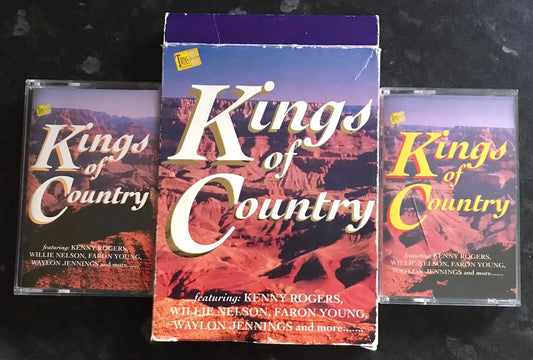 Kings of Country Double Album, Twins, Tring, TTMC047, Vintage Cassette Magretro