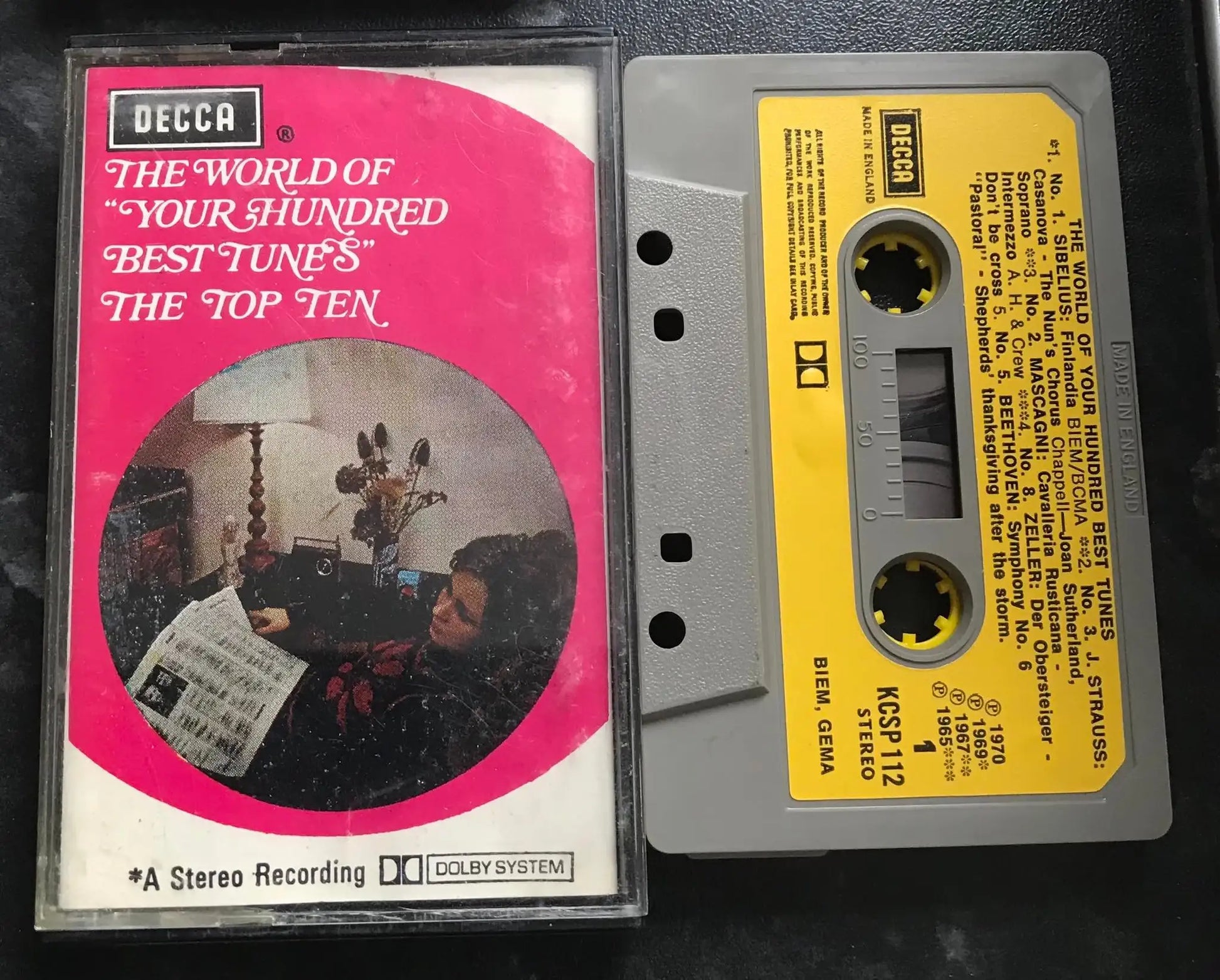 The World Of Your Hundred Best Tunes, The Top Ten, KCSP 112, DECCA Magretro