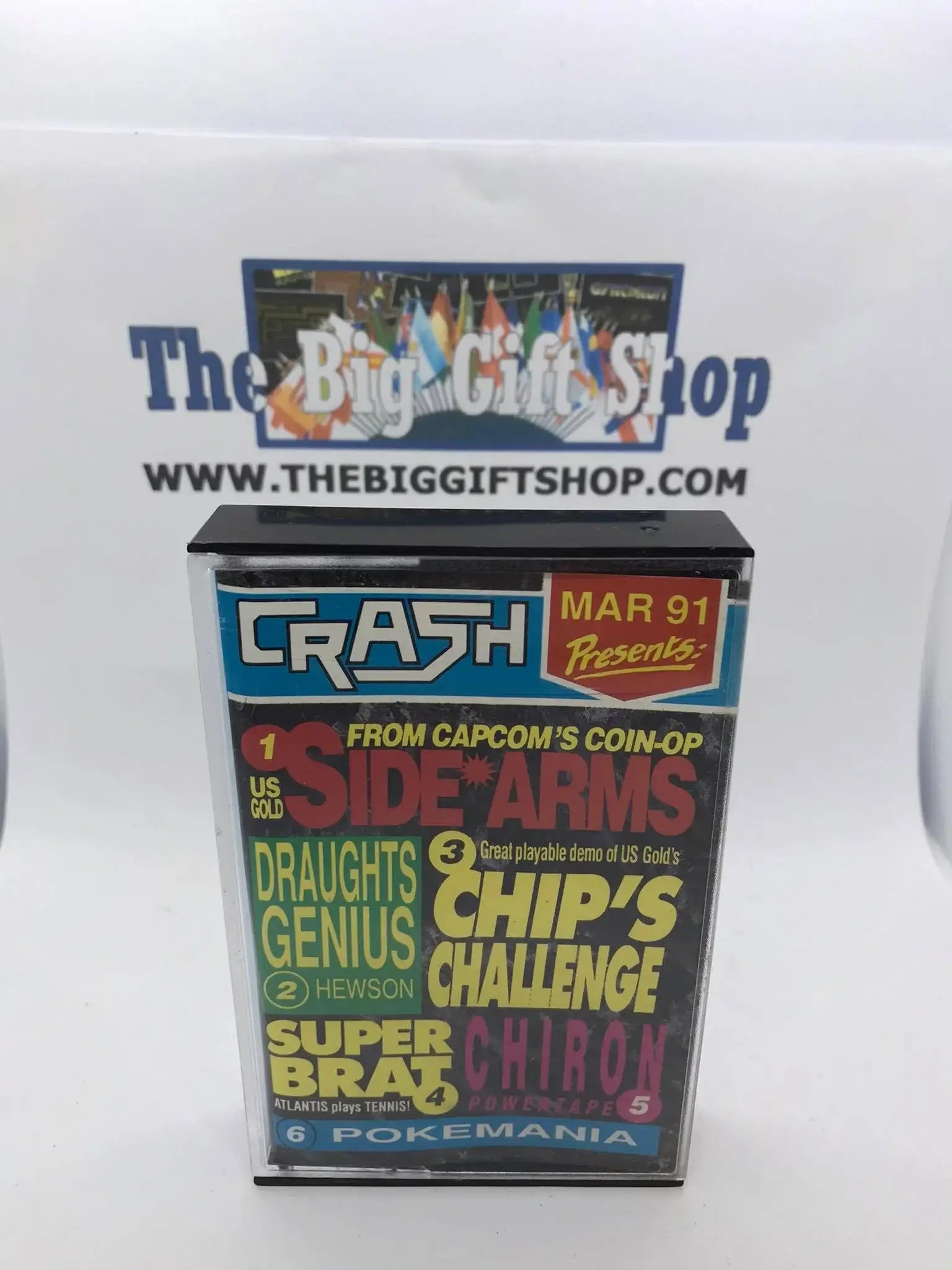 CRASH, Magazine tape March 1991, ZX Spectrum Magretro
