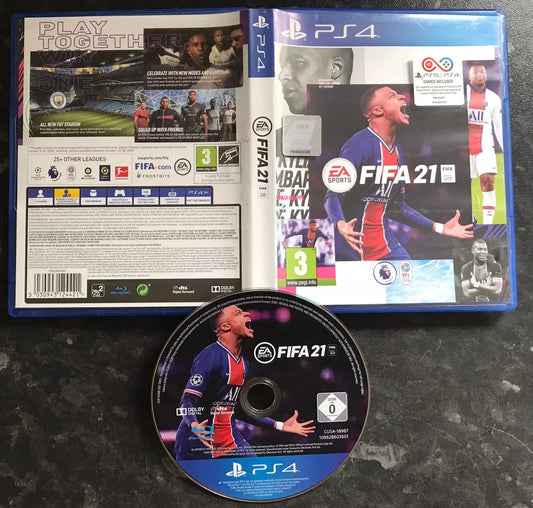 fifa 21, Playstation 4 Game, UK PAL, PS4 Magretro