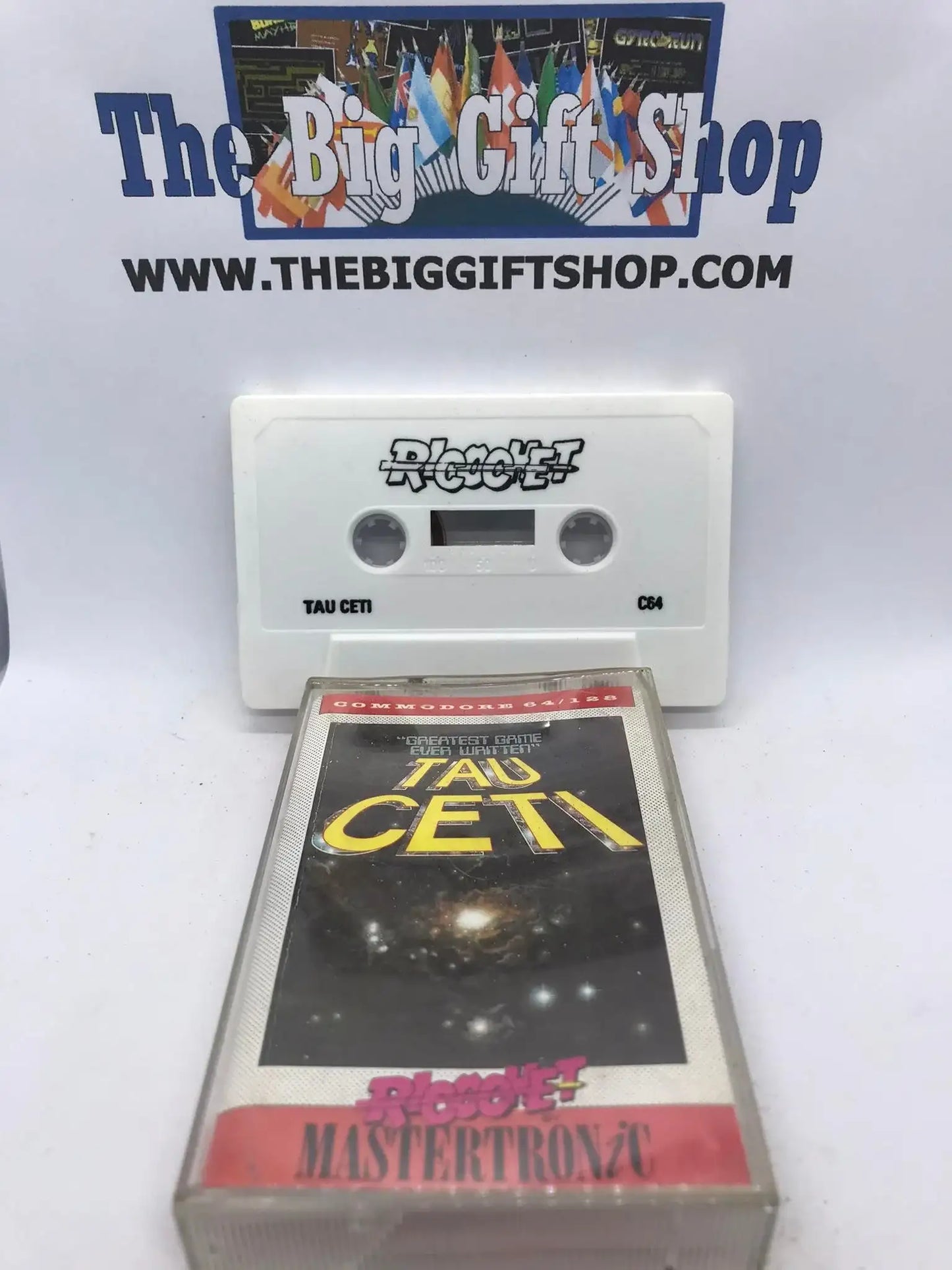 Tau Ceti (Ricochet), C64 Game, WORKING Magretro