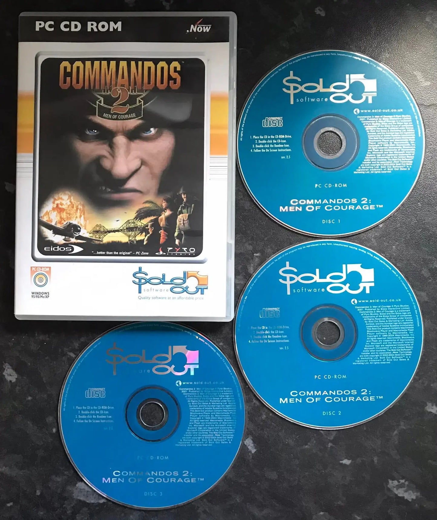 Commandos 2, Men of Courage, PC Game Magretro