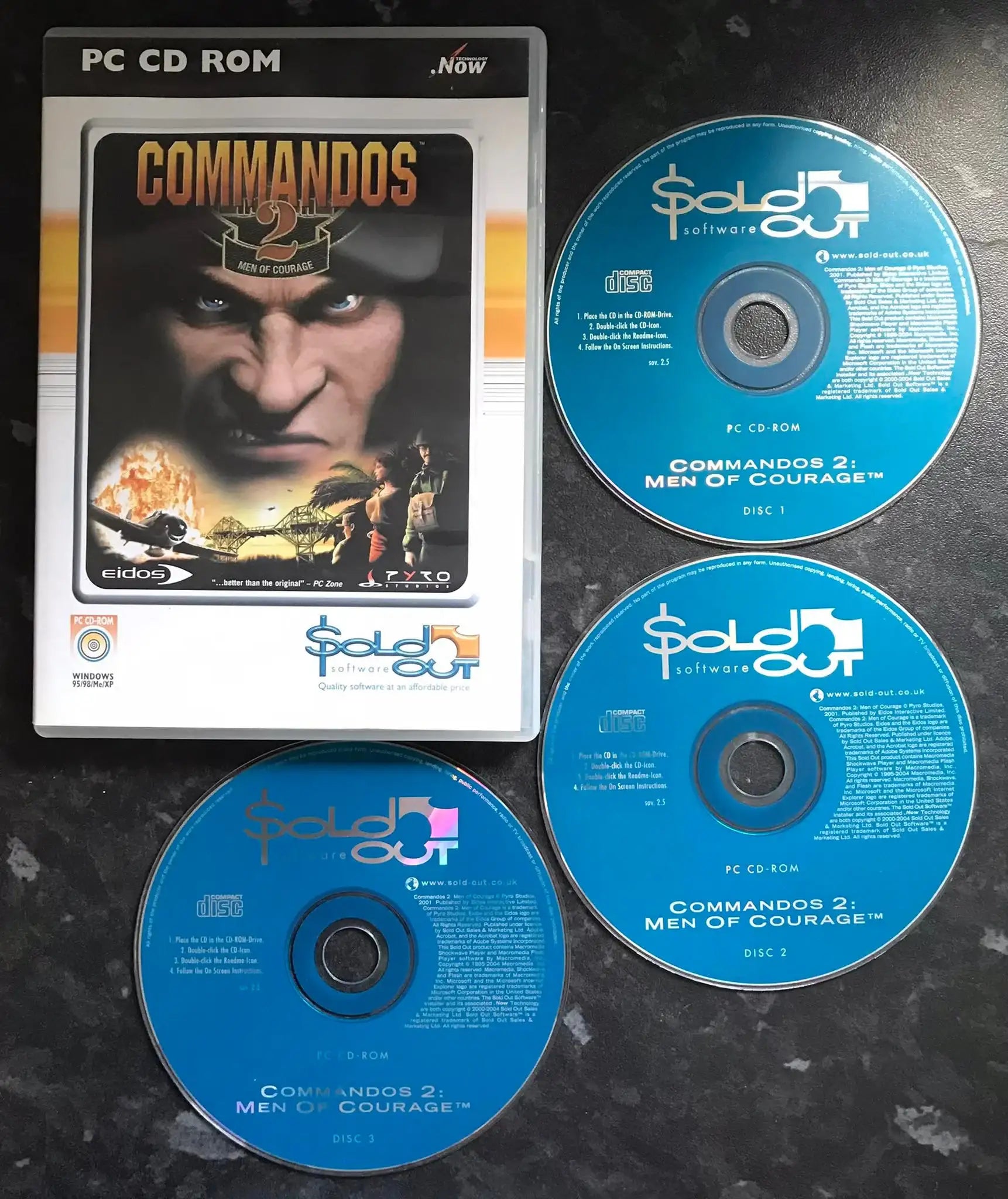 Commandos 2, Men of Courage, PC Game Magretro