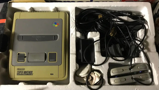 Vintage Super Nintendo SNES Console UK PAL Snes Boxed Magretro