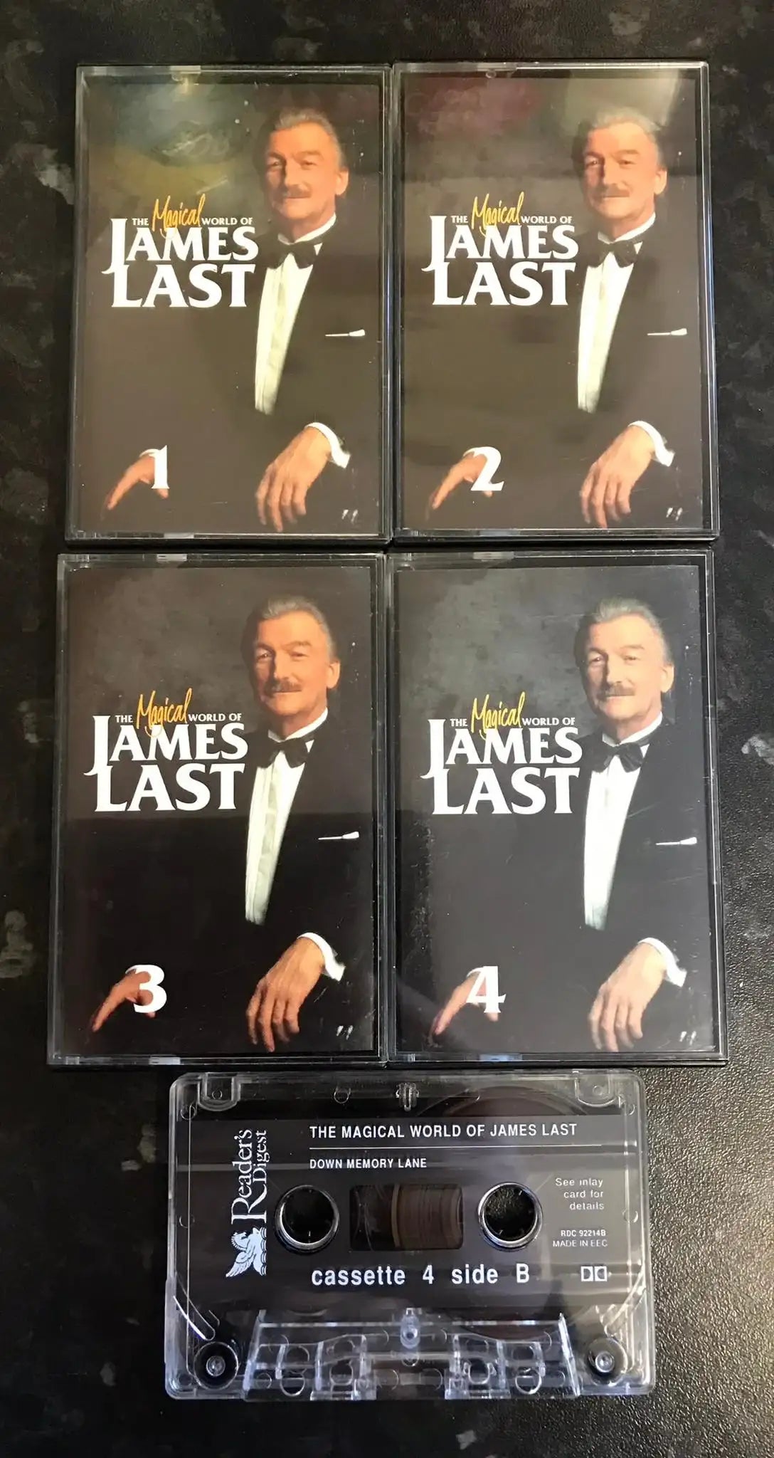 The magical World of James last, 4 tape set, Reader's Digest, RDC 92211 Magretro