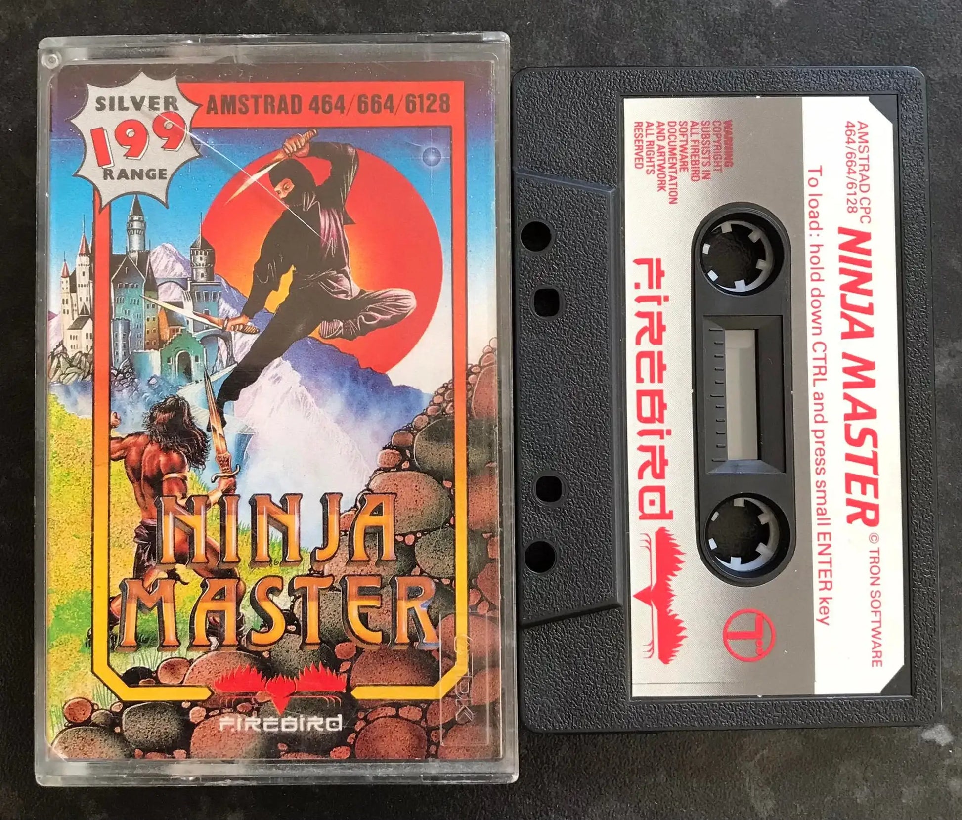 Ninja Master, Firebrid, Amstrad 464 Game Magretro