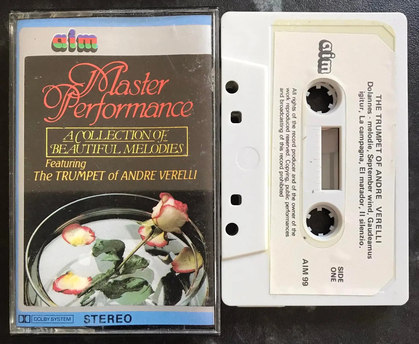 The Trumpet of Andre Virelli, Master Performance, AIM, Vintage Cassette Magretro