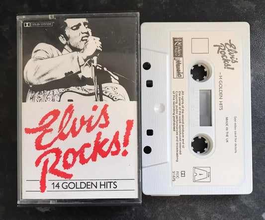 Elvis Rocks Album, RDC 91475, Vintage Cassette Magretro