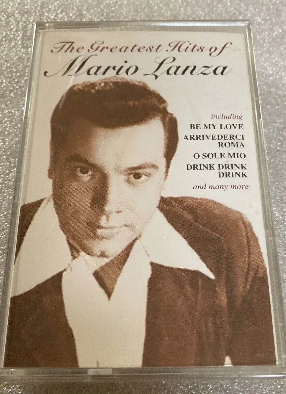 The Greatest Hits Of Mario Lanza Album, RCA Victor, 59105, Vintage Cassette Magretro