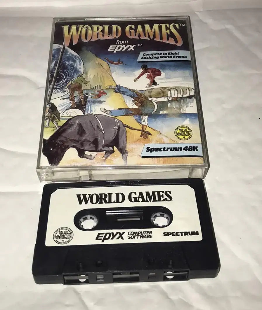World Games, ZX Spectrum by US Gold, WORKING Magretro