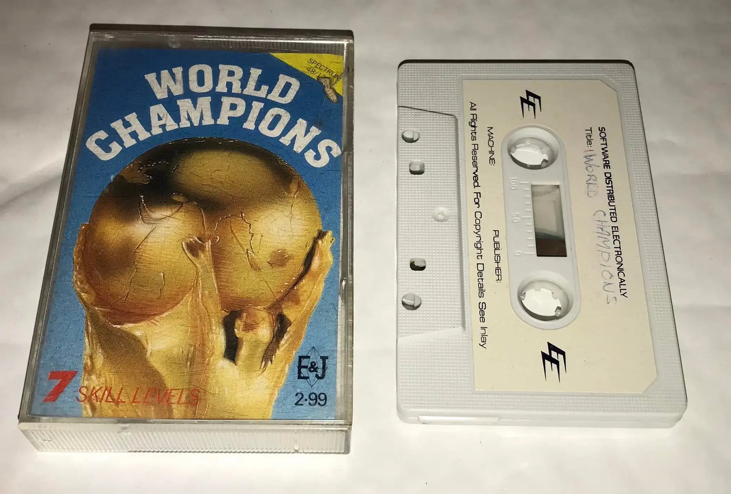 World Champions, ZX Spectrum, by E&J Software RARE, Working Magretro
