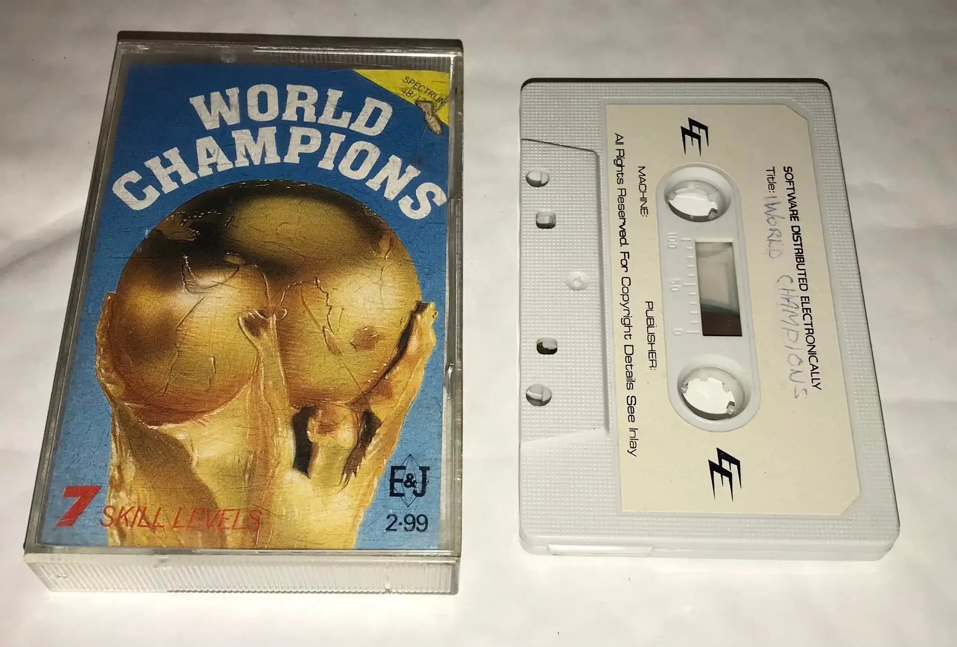 World Champions, ZX Spectrum, by E&J Software RARE, Working Magretro