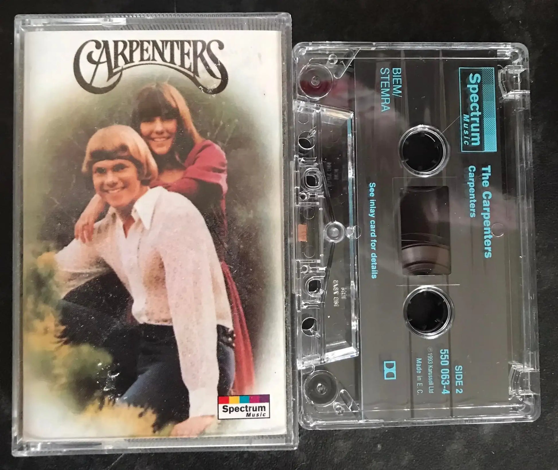 Carpenters, Carpenters Album , 550 0634, Vintage Cassette Magretro