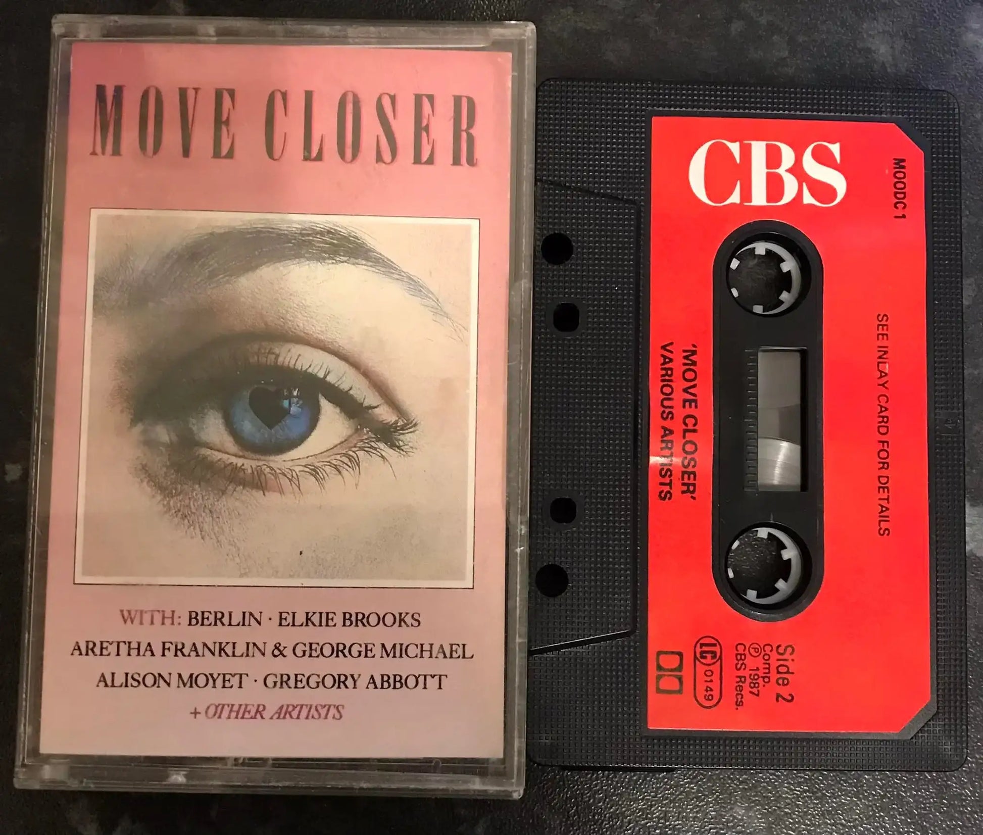 Move Closer Album, CBS, MOOD C1, Vintage Cassette Magretro