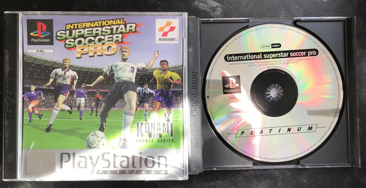 International Superstar Soccer Pro Platinum, PS1 Playstation One (PAL UK) Magretro