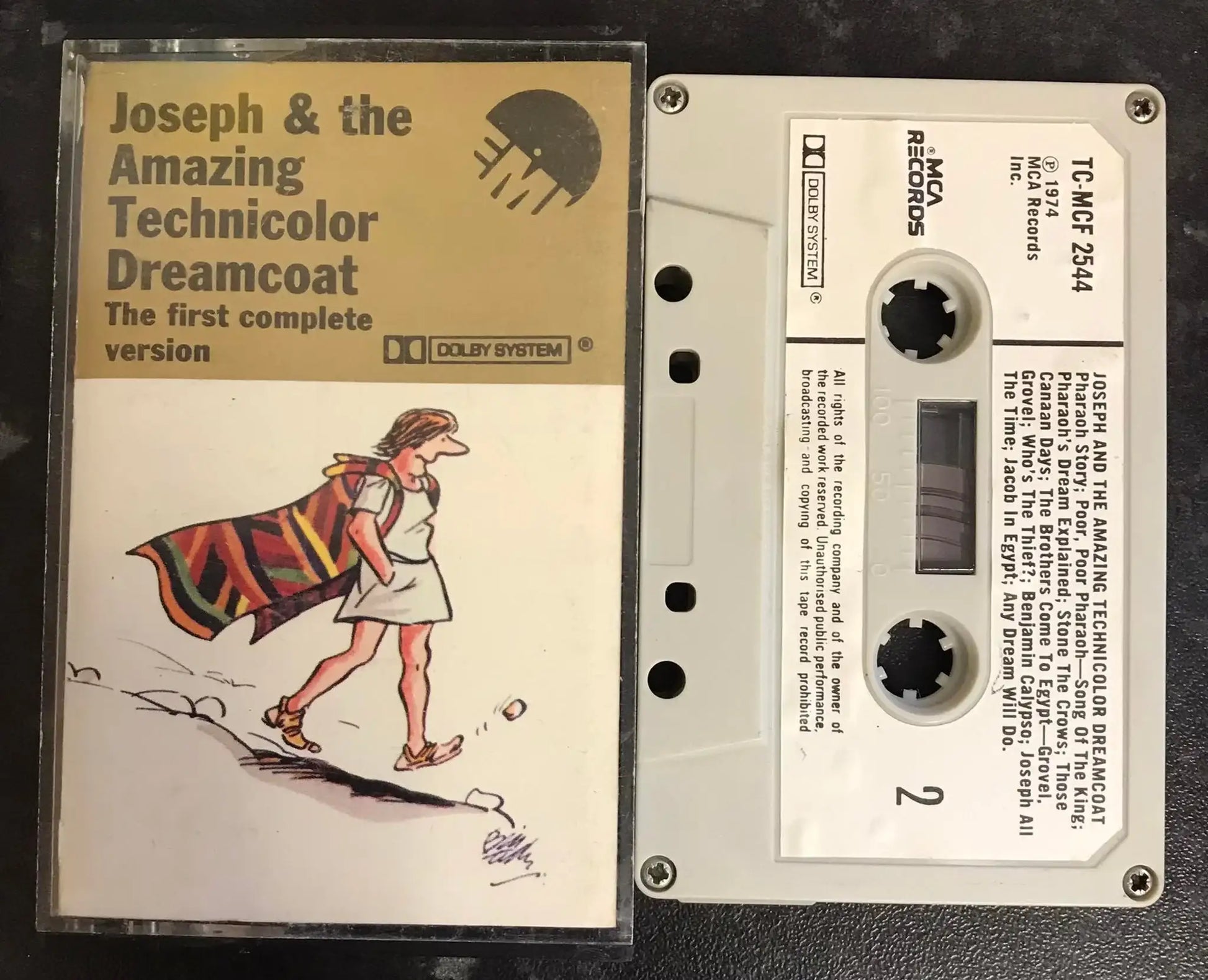 Joseph and the Amazing Technicolor Dreamcoat, MCA Records, TC-MCF 2544 Magretro