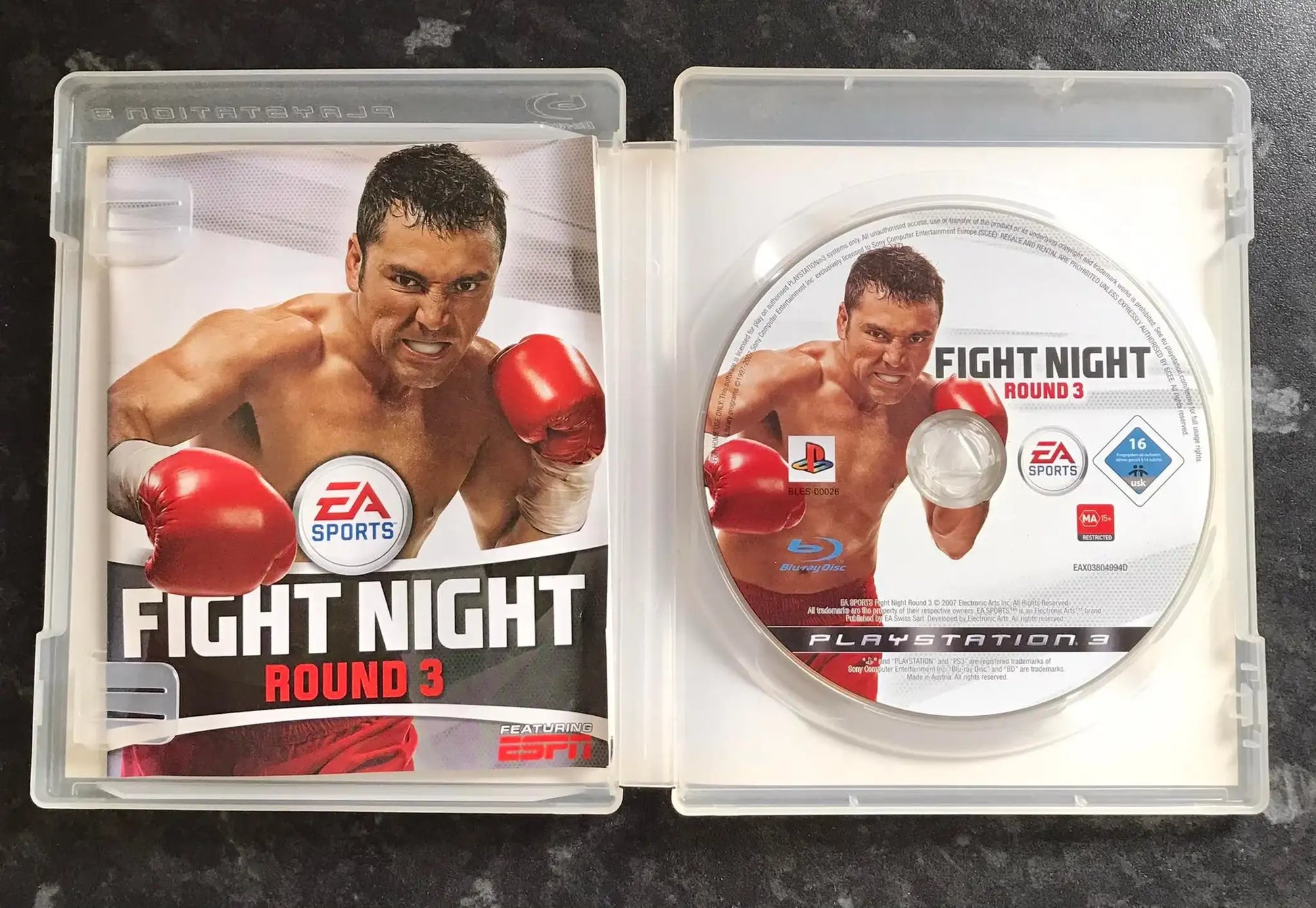 Fight Night Round 3, PS3 Game, PAL Magretro