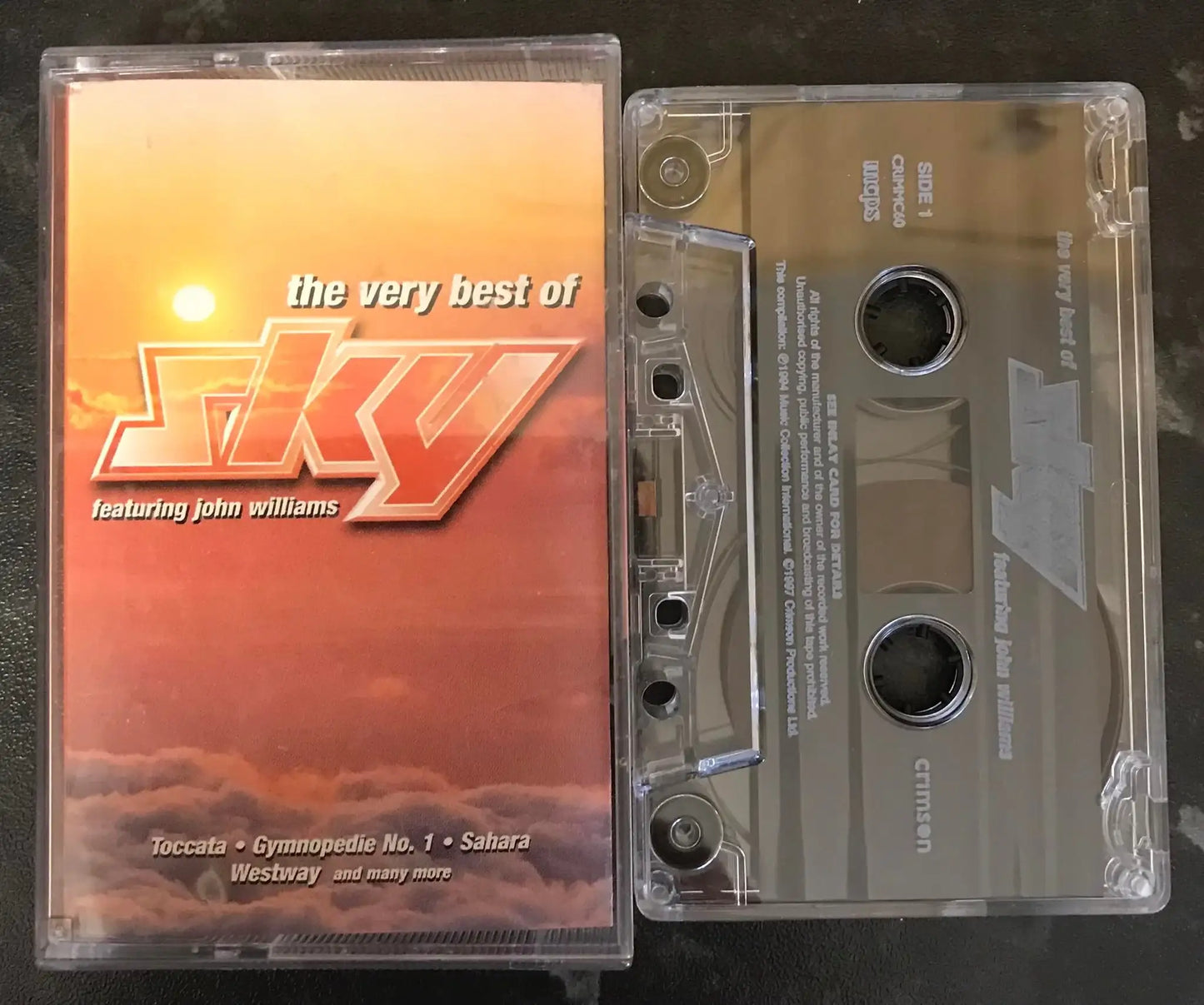 The Very Best Of Sky Album, 1997 release by Crimson, CRIMMC60 Magretro