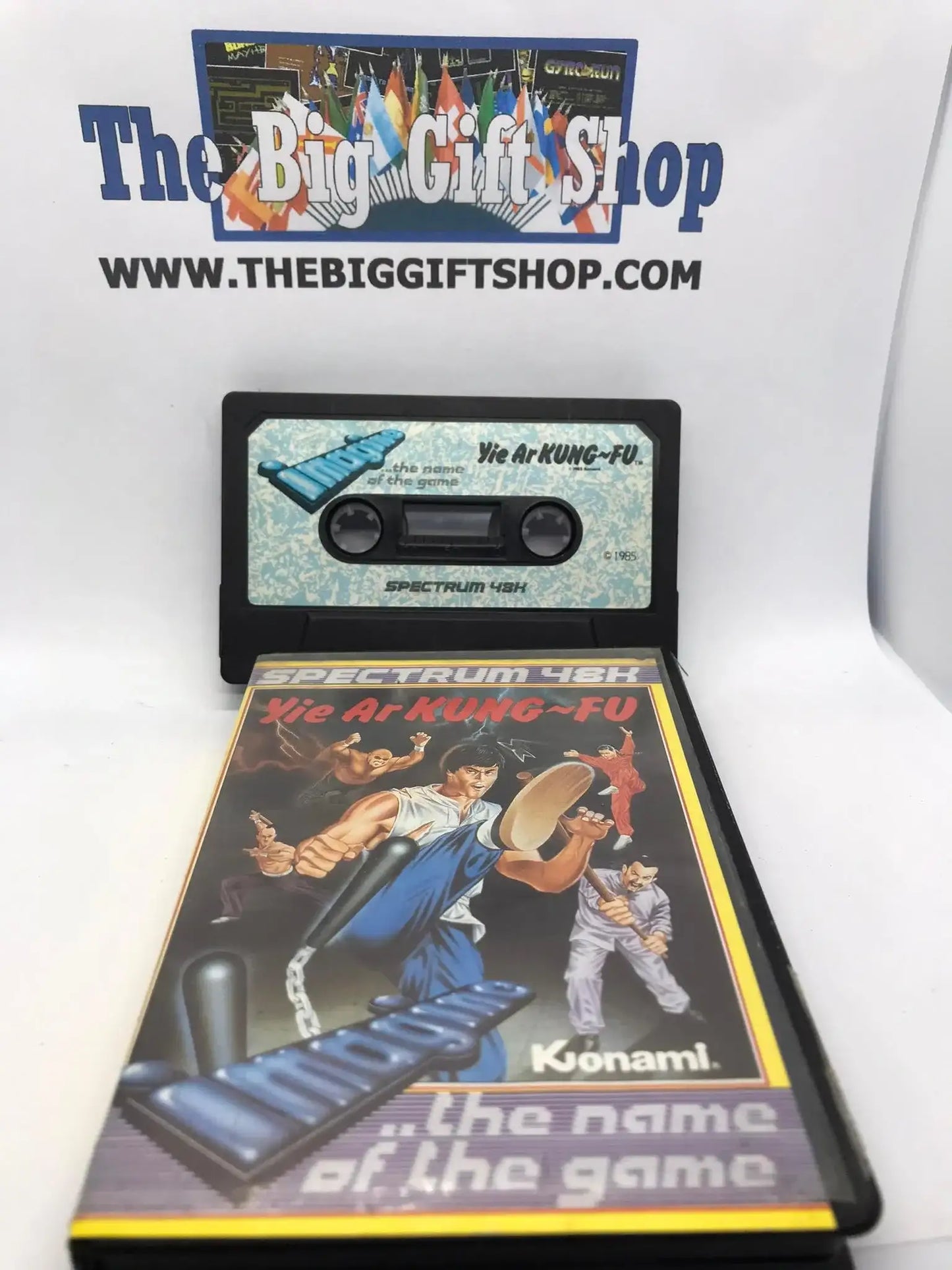 Yie Ar Kung Fu, ZX Spectrum by Imagine Software Magretro