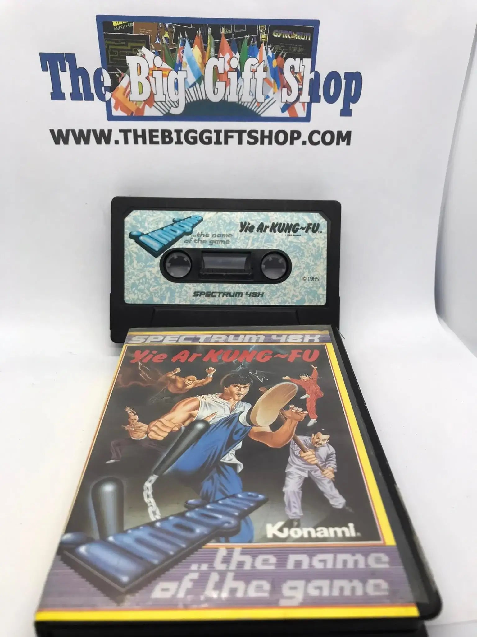 Yie Ar Kung Fu, ZX Spectrum by Imagine Software Magretro