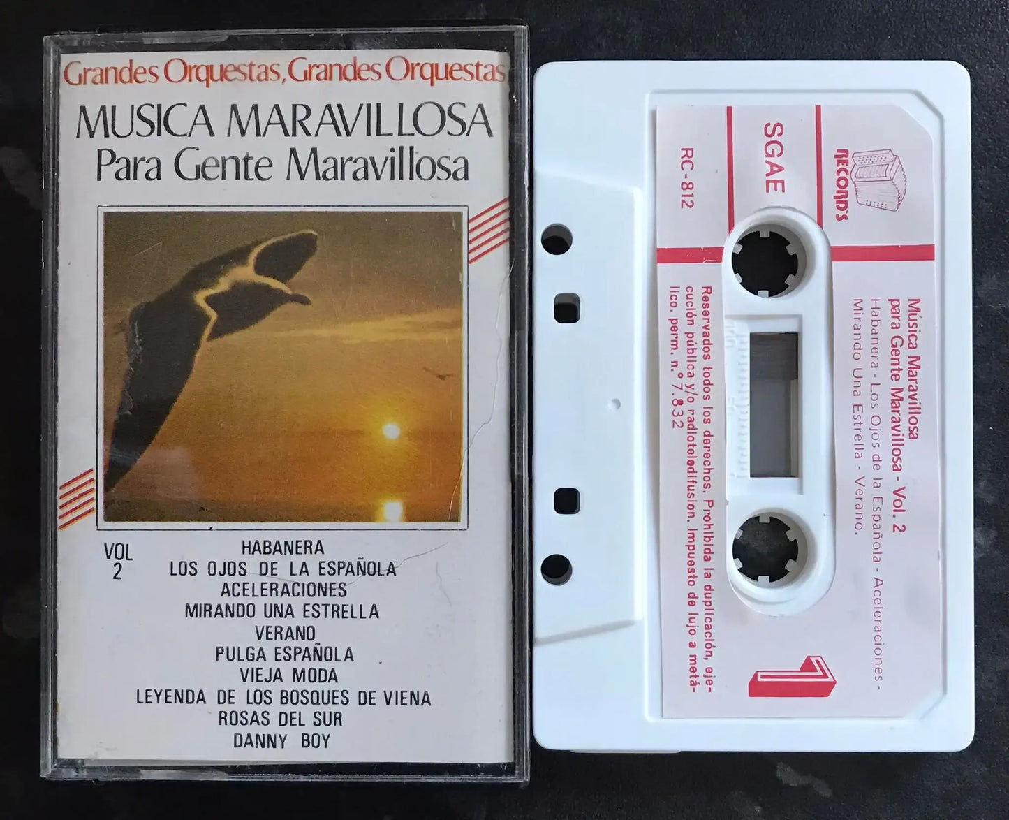 Musica Maravillosa, Para Gente Maravillosa, Vol 2, r.c.812, Vintage Cassette Magretro