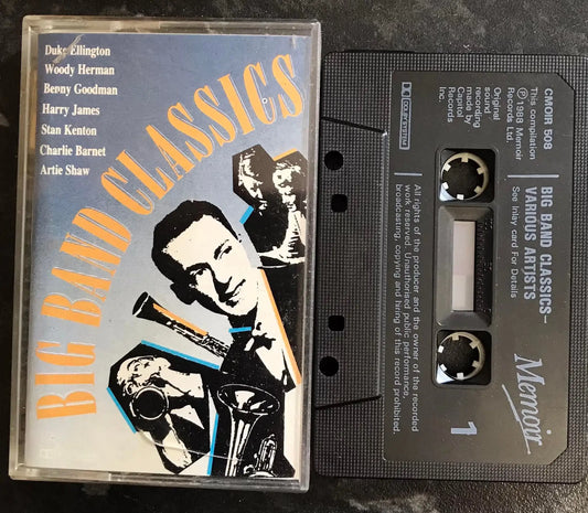 Big Band Classics Album, MEMOIR MUSIC, CMOIR 508, Vintage Cassette Magretro