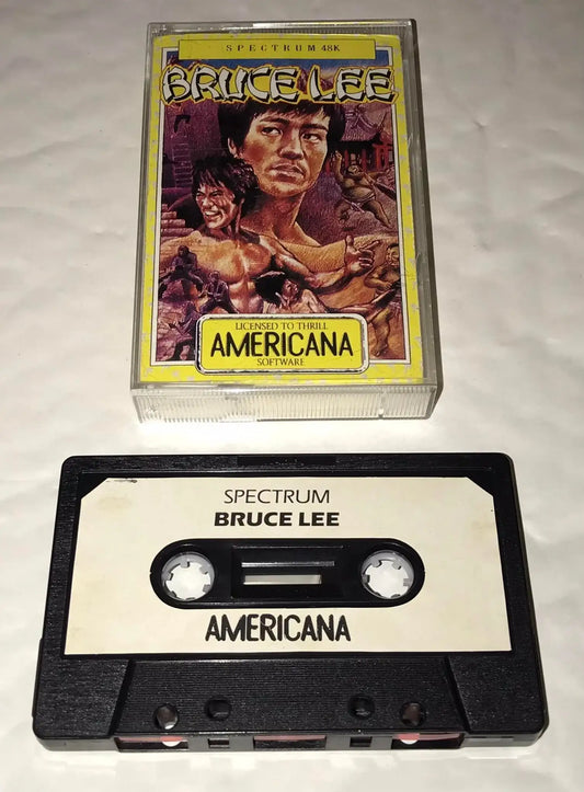 Bruce Lee, ZX Spectrum game by Americana Magretro