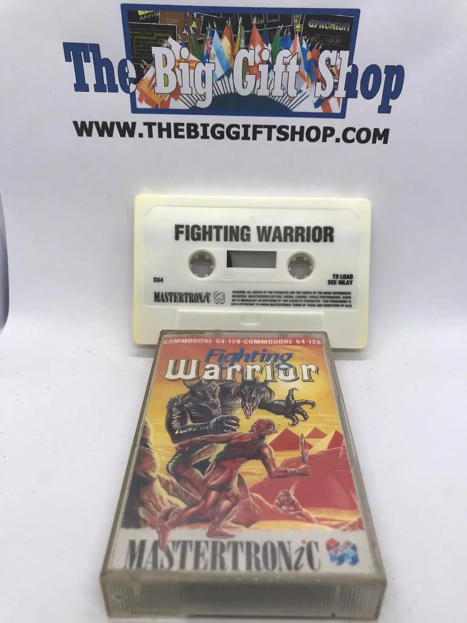 Fighting Warrior (Mastertronic Plus), C64 Game, WORKING Magretro